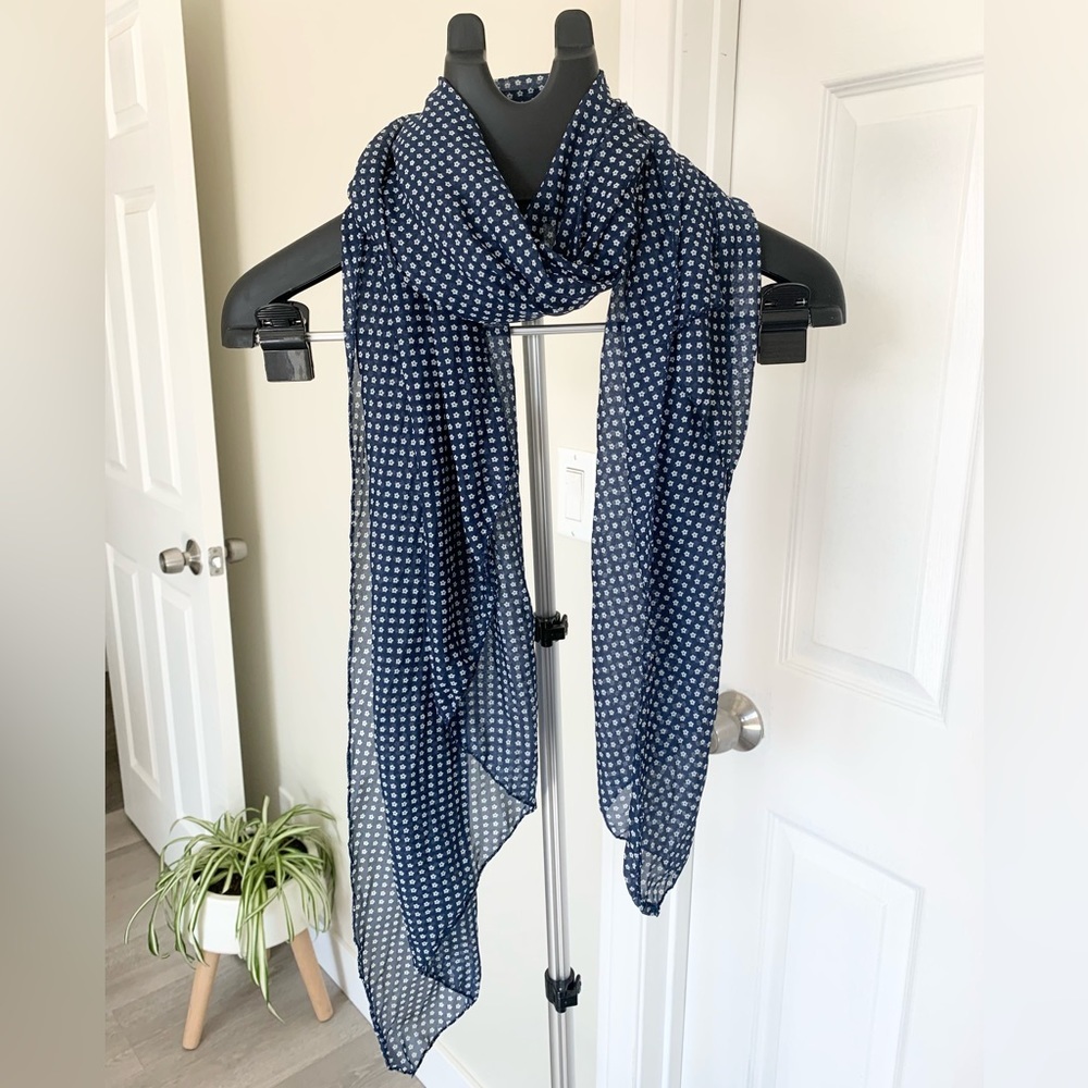 Flower Print Scarf